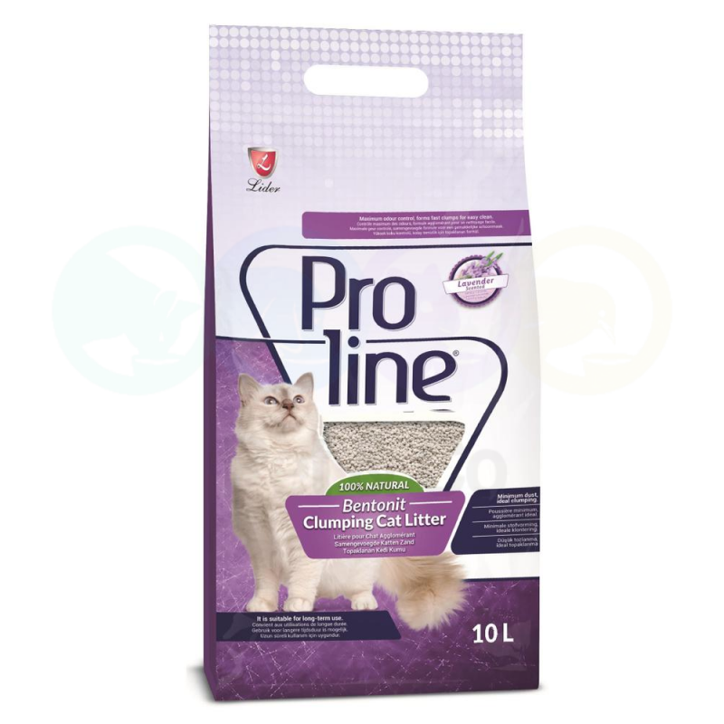 Litière agglomérante ultra absorbante et parfumée 10L et 20L (Lavande | Savon de Marseille | Baby Powder) - Lavande, 20 L