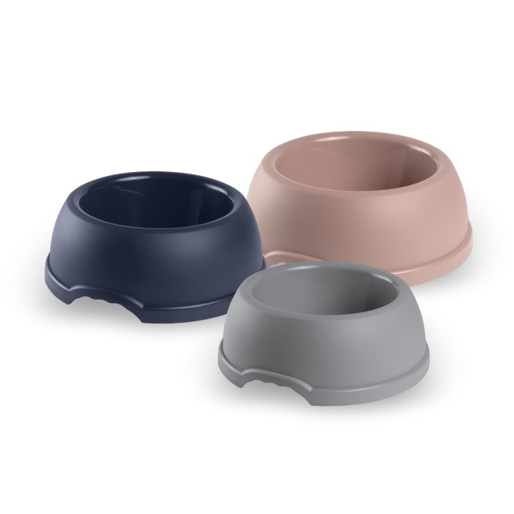 Gamelle en plastique Diamètre 15 cm ou 17 cm - Bleu, 15cm