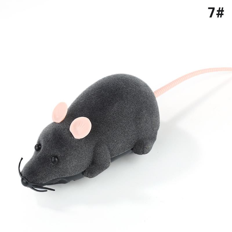 Souris télécommandée pour chat - Gris