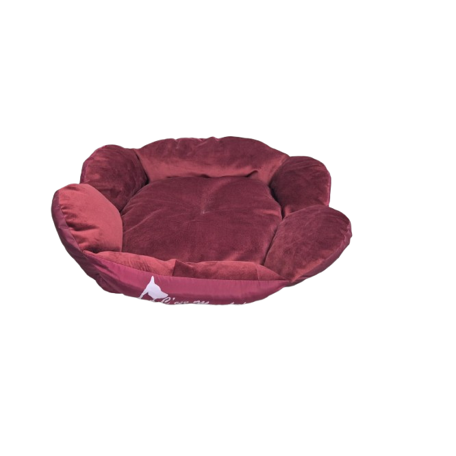 Lit pour chat et chien - Grenat