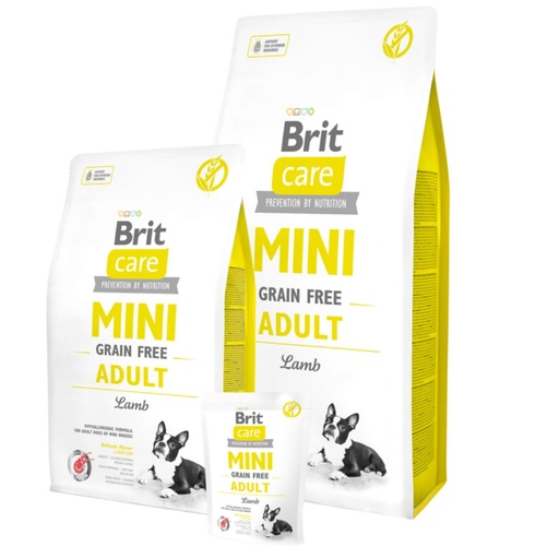 Brit Care Mini Grain Free Adulte Agneau 2 kg