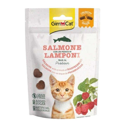 Gimcat Crunchy Snacks Salmon W/Raspberry 50G
