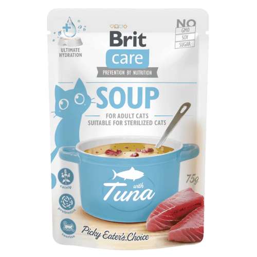 Soupe Brit Care au thon pour chats 75 G