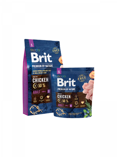 Brit Premium by Nature Aliment Sec Chien ADULT Small 3 Kg