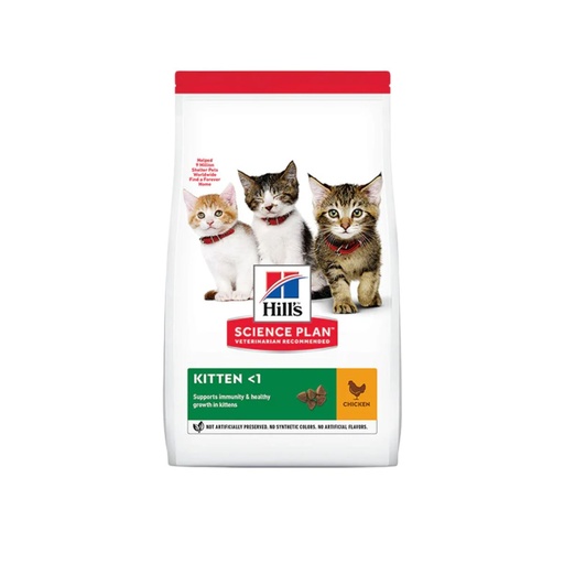 Croquettes Hill’s Science Plan Kitten Chaton Chicken 1.5kg