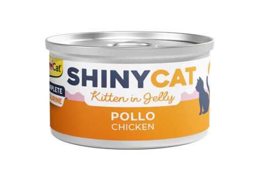 Gimcat Aliment Chat ShinyCat Kitten in gelly Chicken 70g