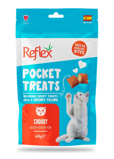 Reflex Pocket Treats Choosy pour Chat 60g