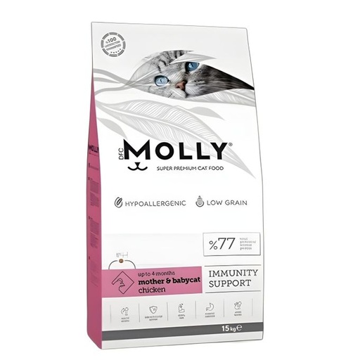 Molly Mother & Baby Croquettes Chat au Poulet – 2kg