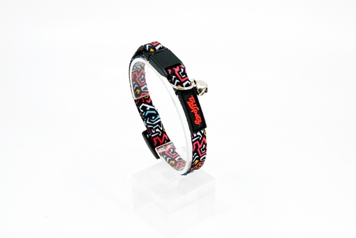 CAT COLLAR Easy & Safety Lock GRAFFITI