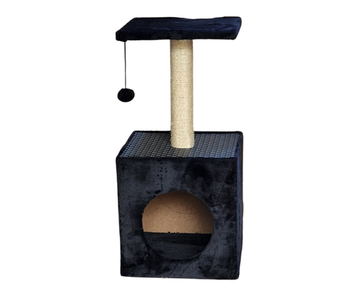 Arbre de chat en noir