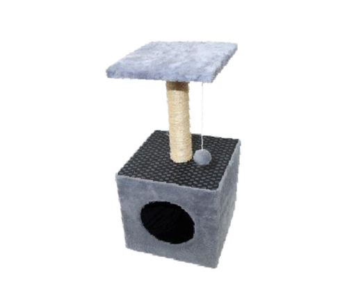 Arbre de chat en gris