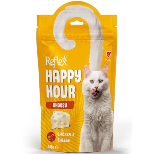 Reflex Happy Hour Poulet & Fromage 60g