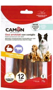 Camon ROULEAUX DE LAPIN 12CM X 70G X 6PCS