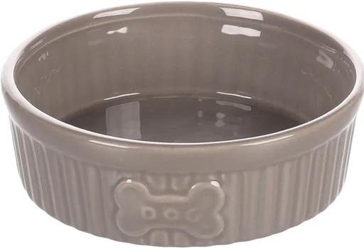GAMELLE en céramique chien et chat mabel ceramique taupe 12,5cm 300ml