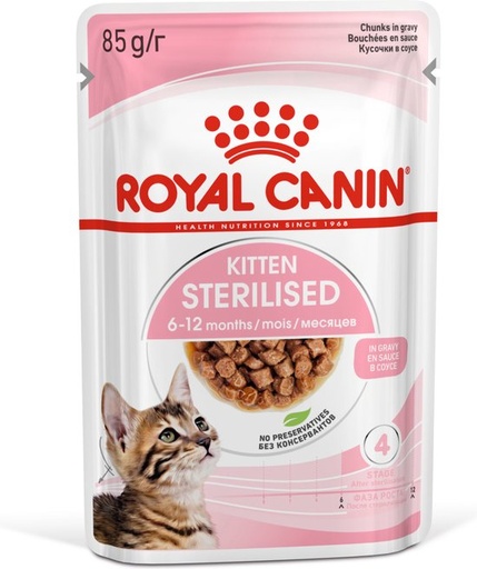 Royal Canin Kitten Sterilised Gravy -85g