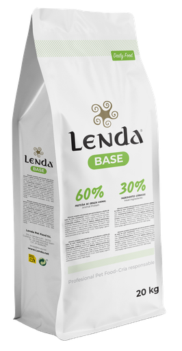 [210094] Alimentation Compléte pour chien : Croquette premium Lenda Base dialy food 20kg ( New Formule Spéciale Eleveur)
