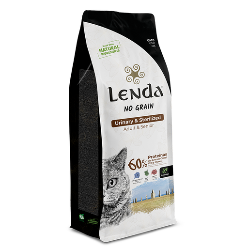 [201528] Croquette Chat Lenda Senior Adult : Urinary & Sterilized Grain-Free 2Kg.