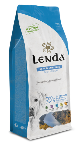 [201399] Croquette Chien Adult Medium Light / Sterilized 12 KG: Nouvelle Recette