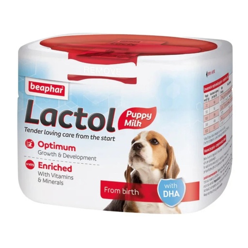 [beaphar-lactol-puppy-milk-replacer-250g] Beaphar Lactol Lait de Remplacement Chiot – 250 g