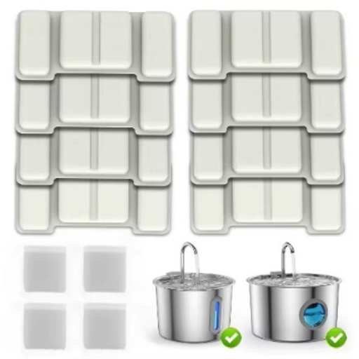 [filtres-eponges-fontaine-chat] Filtres & Éponges de Remplacement pour Fontaine (2.2L/3.2L)
