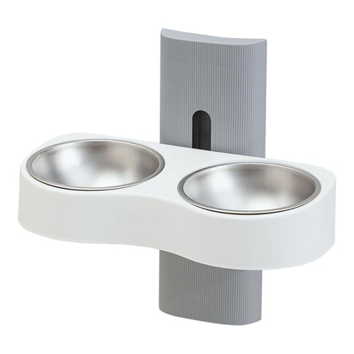 [gamelle-murale-chat-chien] Gamelle Murale pour Chat et Chien – Bol Ajustable