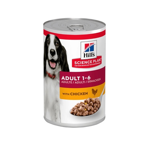[hills-science-plan-patee-chien-adulte-poulet] Hill’s Science Plan Pâtée Chien Adulte Poulet 370g