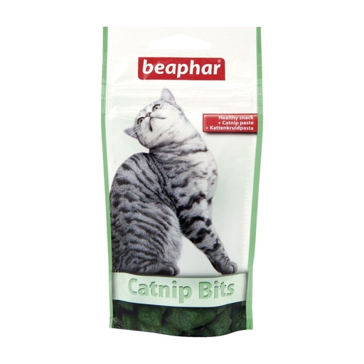 [beaphar-catnip-bits-friandises-chat] Beaphar Catnip Bits Friandises à l’Herbe à Chat (75 pièces)