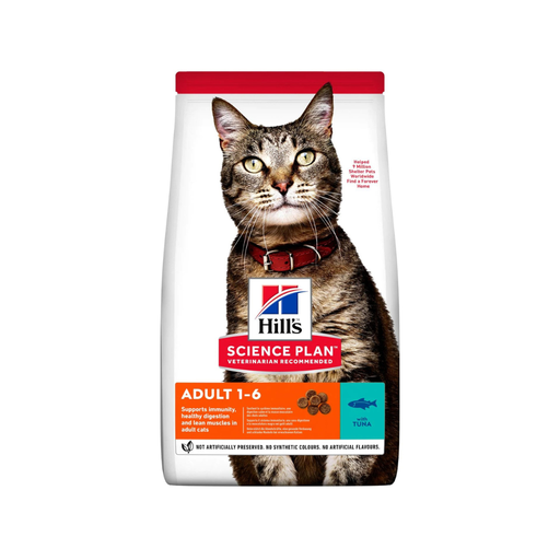 [604073] Hill’s Science Plan Chat Adulte Thon 1,5 kg