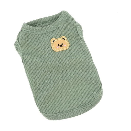 [tshirt-animal-doux-sans-manches] T-Shirt Doux pour Chien et Chat – Débardeur Léger Sans Manches