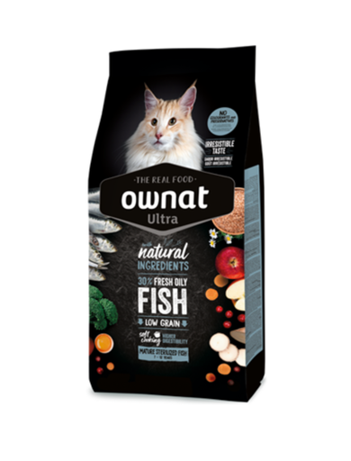 [ownat-ultra-mature-sterilized-fish-croquettes-au-poisson-pour-chats-sterilises-seniors-7-ans] Ownat Ultra Aging Sterilized Fish – Croquettes au poisson pour chats seniors stérilisés (+12 ans)