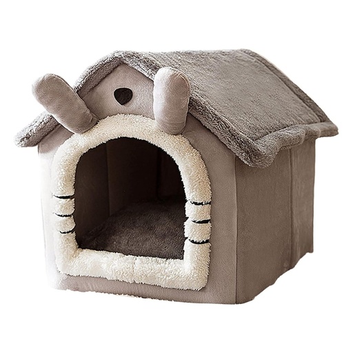 [maison-douillette-chien] Maison d'intérieur pour chien – Lit chaud pour petits chiens et chats