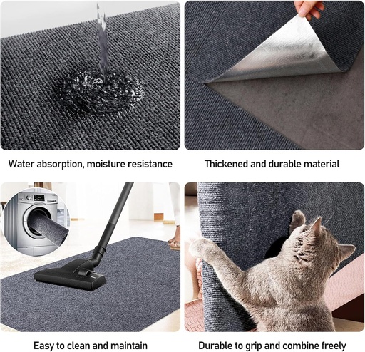 [tapis-griffoir-chat] Tapis Griffoir Auto-Adhésif pour Chat – Protection Meubles