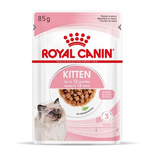 [royal-canin-kitten-pate-pour-chatons] Royal Canin Kitten en Sauce - Paté pour Chatons (85 g)