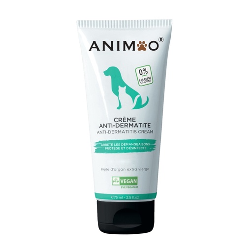 [animoo-anti-itch-and-soothing-cream-75ml] Crème apaisante et anti-démangeaisons Animoo - 75 ml