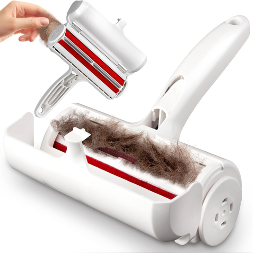 [rouleau-anti-poils-animaux] Dissolvant de poils d'animaux et de peluches pour meubles, canapés, tapis et vêtements.