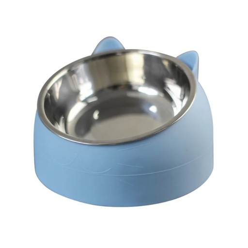 [gamelle-pour-chat-et-chien-acier-inoxydable-inclinee] Gamelle pour Chat et Chien - Inclinée en Acier Inoxydable