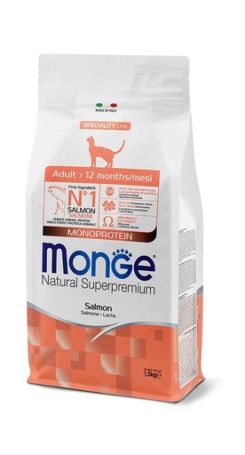 [monge-monoprotein-adult-cat-salmon-natural-superpremium-monoprotein-adult-cat-salmon-1-5kg] Monge Monoprotein Adult Cat Salmon Natural Superpremium Monoprotein Adult Cat Salmon 1.5Kg