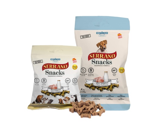 [serrano-snacks-puppy-100g] Serrano Snacks Puppy 100G