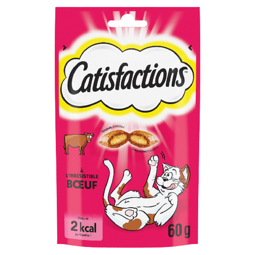 [catisfactions-boeuf-60g] Catisfactions Boeuf 60G