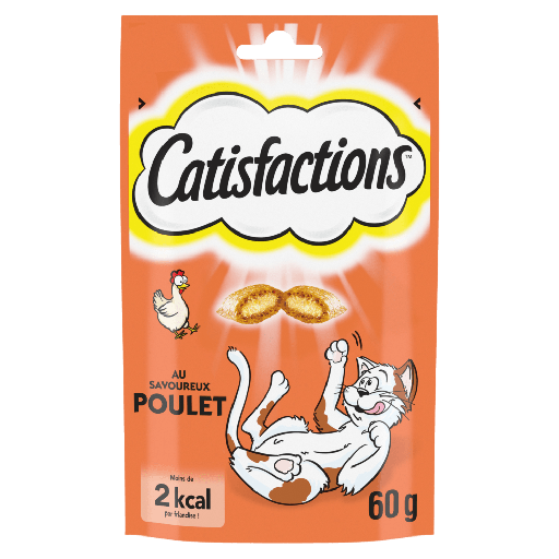 [catisfactions-poulet-60g] Catisfactions Poulet 60G
