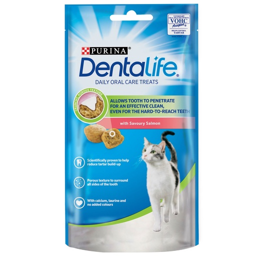 [dentalife-chat-saumon-40g] Dentalife Chat Saumon 40g