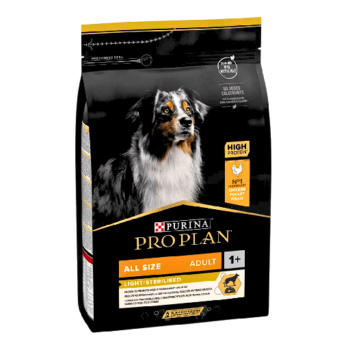 [pro-plan-all-sz-adult-light-strls-dog-chicken14kg] Pro Plan All sz Adult Light Strls Dog Chicken14Kg