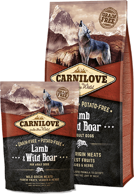 [carnilove-lamb-wild-boar-for-adult-dogs-12kg] Carnilove Lamb & Wild Boar for adult dogs 12Kg