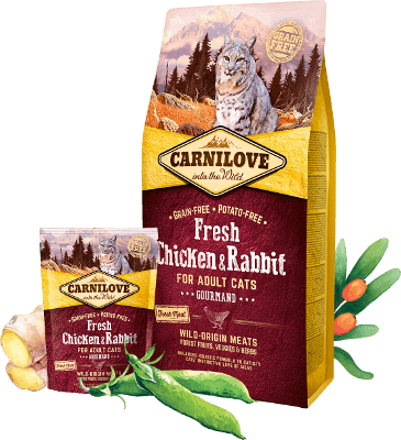 [carnilove-fresh-chicken-rabbit] Carnilove Fresh Chicken & Rabbit 400g/2Kg/6Kg
