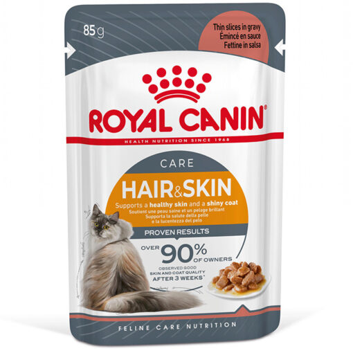 [royal-canin-hair-and-skin-en-sauce-85g] Royal Canin Hair And Skin en sauce 85G