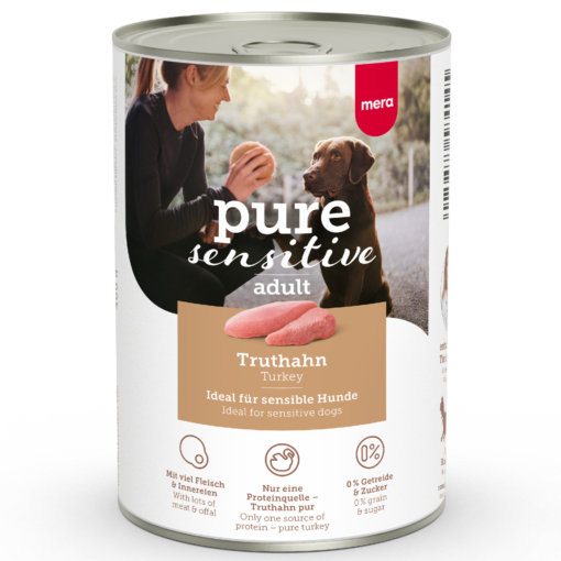 [mera-pure-sensitive-dinde-400g] Mera Pure Sensitive – Dinde 400g