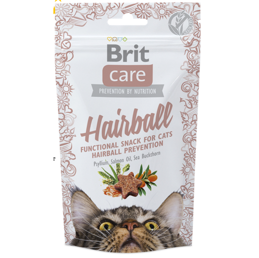 [brit-care-cat-snack-hairball-canard-50g] Brit Care Cat Snack HairBall (Canard) 50g