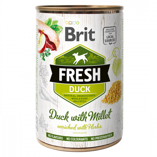 [brit-fresh-duck-with-millet-canard-millet-400-g] Brit Fresh Duck with Millet (Canard, Millet) 400 g