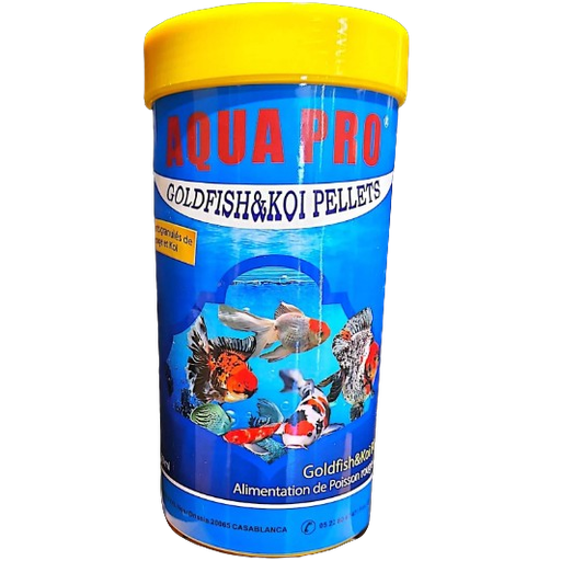[aliment-flocons-poisson-rouge-koi-casablanca] Aliment en Flocons pour Poisson Rouge et Poisson Koi 100ml | 250ml – Nourriture à Casablanca