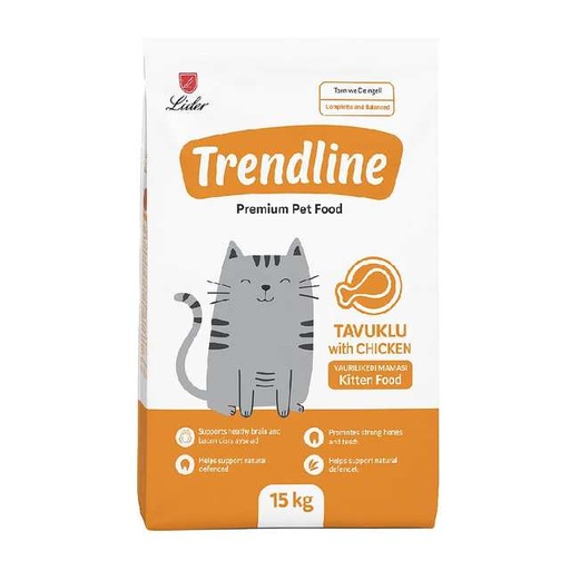 [8698995028288] Trendline cat kitten chicken 15kg